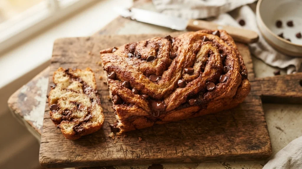 Sugar-Free Cinnamon Swirl Bread for Keto Breakfast