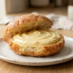 Air Fryer Custard-Filled Donut Buns with Chilled Cooked Custard