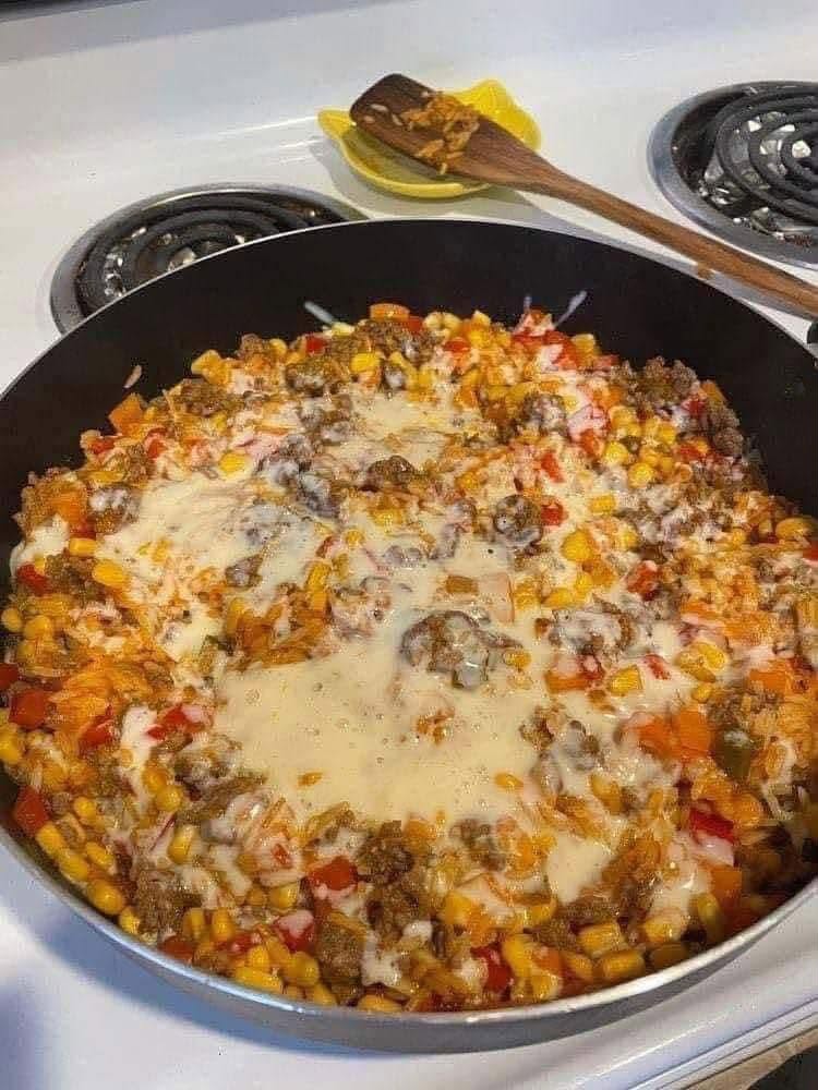 Mexican Rice Skillet 🌶️🍚