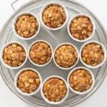 Air Fryer Apple Cinnamon Breakfast Muffins