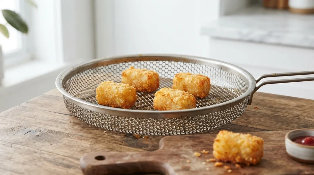 Air Fryer Frozen Potato Tots: Perfect Crisp with Airflow