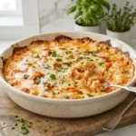 Keto Buffalo Chicken Dip with a Smooth Cheese Base
