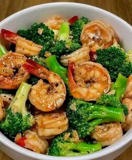 Stir-Fried Shrimp and Broccoli Recipe