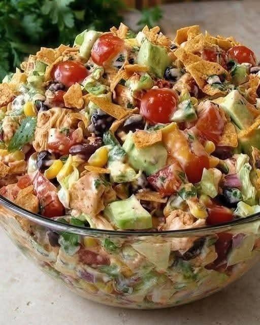 🌮 Tex-Mex Chopped Chicken Salad