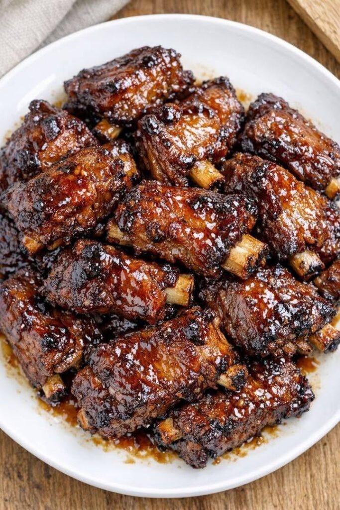 Slow Cooker 4-Ingredient Amish Country Ribs
