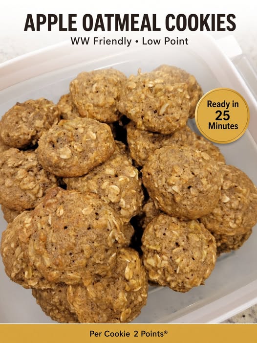 🍎🍪 Apple Oatmeal Cookies