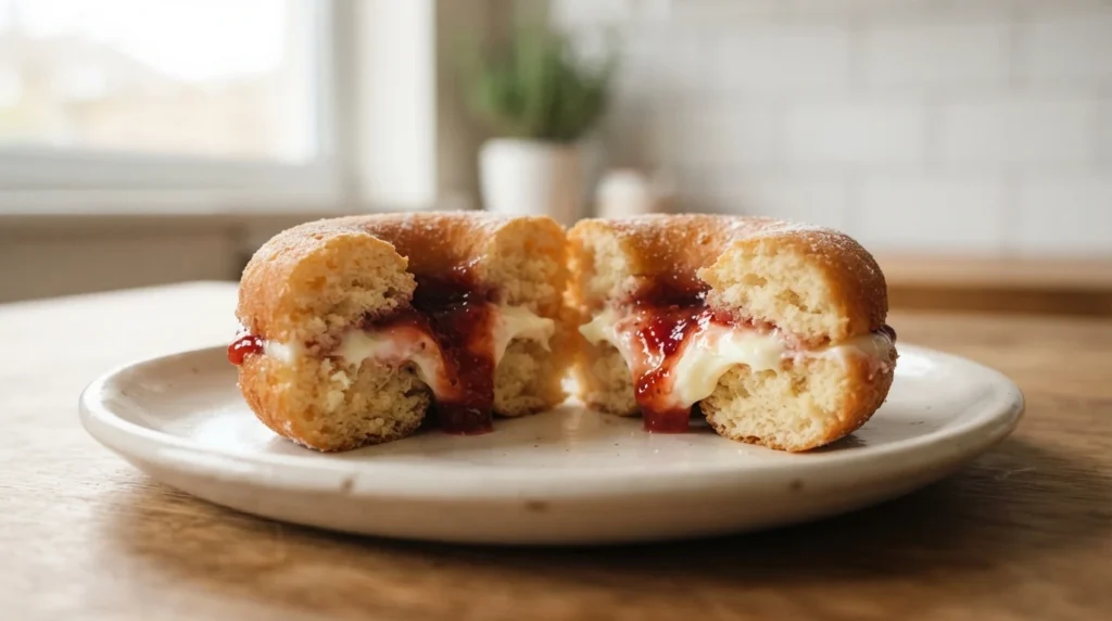 Air Fryer Jam-Filled Donuts: Add Filling After Baking