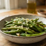 Keto Sauteed Green Beans with Garlic Butter