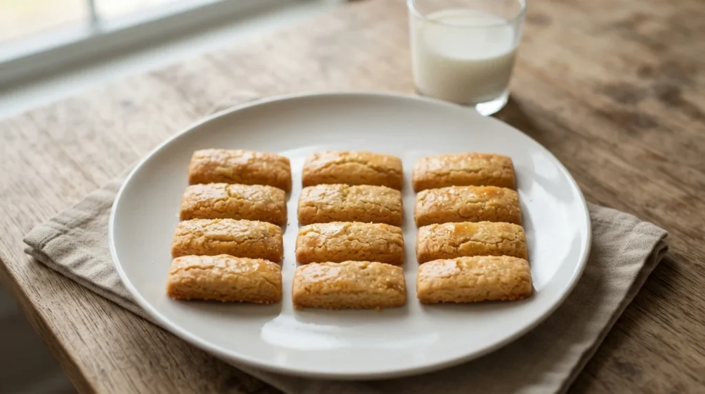 Air Fryer Shortbread Fingers with a Gentle Bake