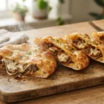 Air Fryer Yogurt Flatbreads with a Fully Cooked Center