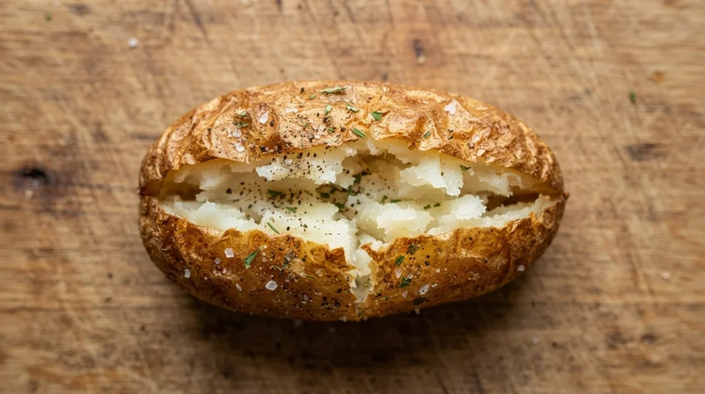 Crispy Air Fryer Potato Skins with a Thin Layer of Potato Inside