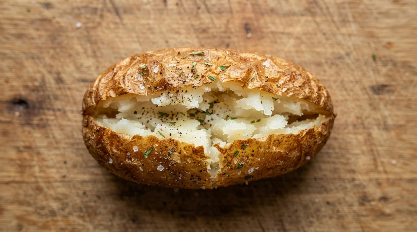 Crispy Air Fryer Potato Skins with a Thin Layer of Potato Inside