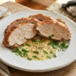 Keto Pressure Cooker Turkey Breast with Garlic Butter