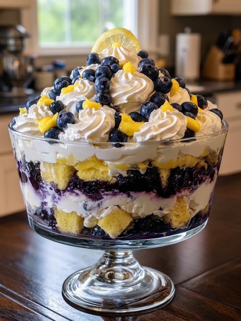 Lemon Blueberry Trifle ππ«
