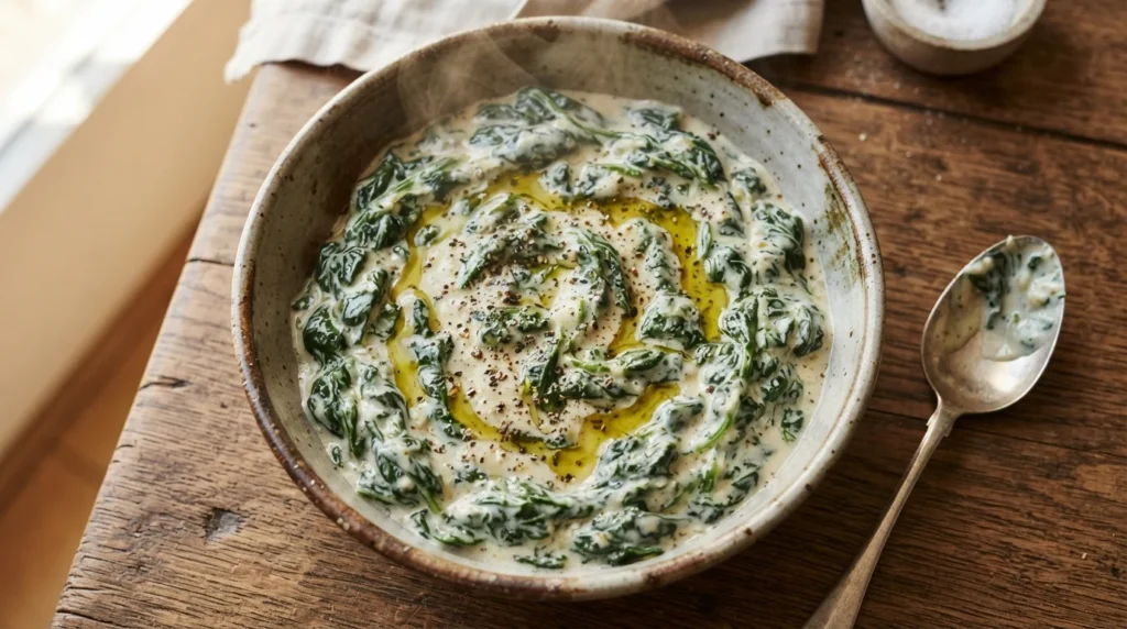 Creamy Keto Spinach Without Flour: A Simple Side Dish