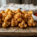 Air Fryer Buffalo Cauliflower: Crispy Dry Breading Method