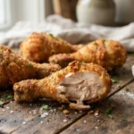 Crispy Air Fryer Barbecue Drumsticks with End-Brushed Sauce