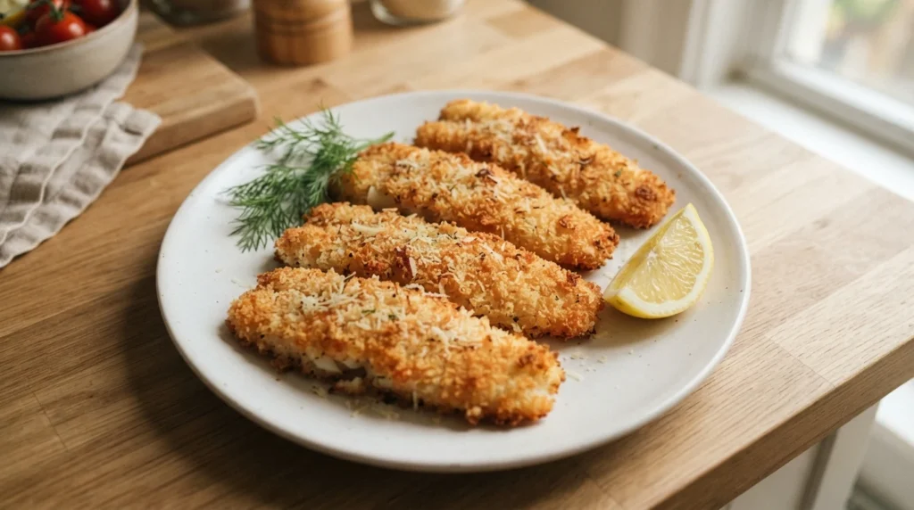 Air Fryer Haddock with a Crisp Panko Crust
