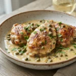 Keto Lemon Caper Chicken with a Stable Sauce