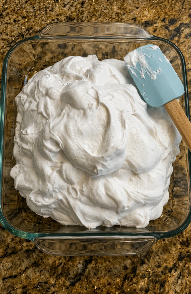 Marshmallow Fluff Dessert ☁️🍓