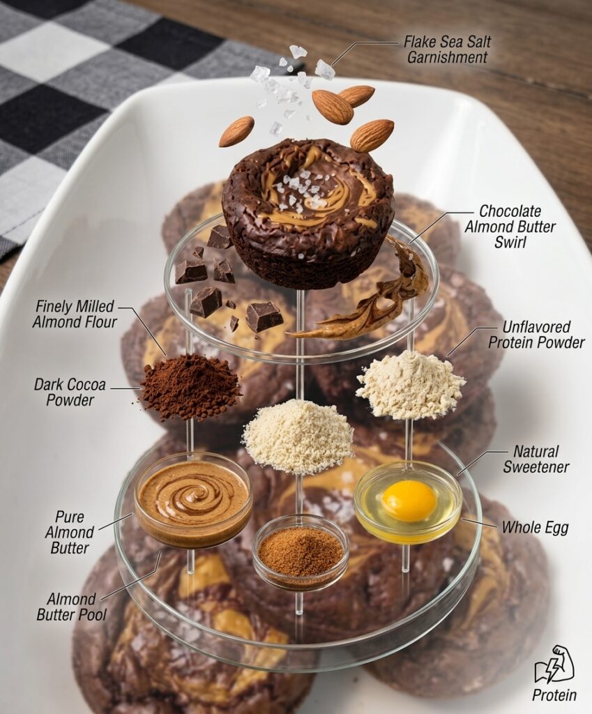 🍫 Protein Brownie Bites