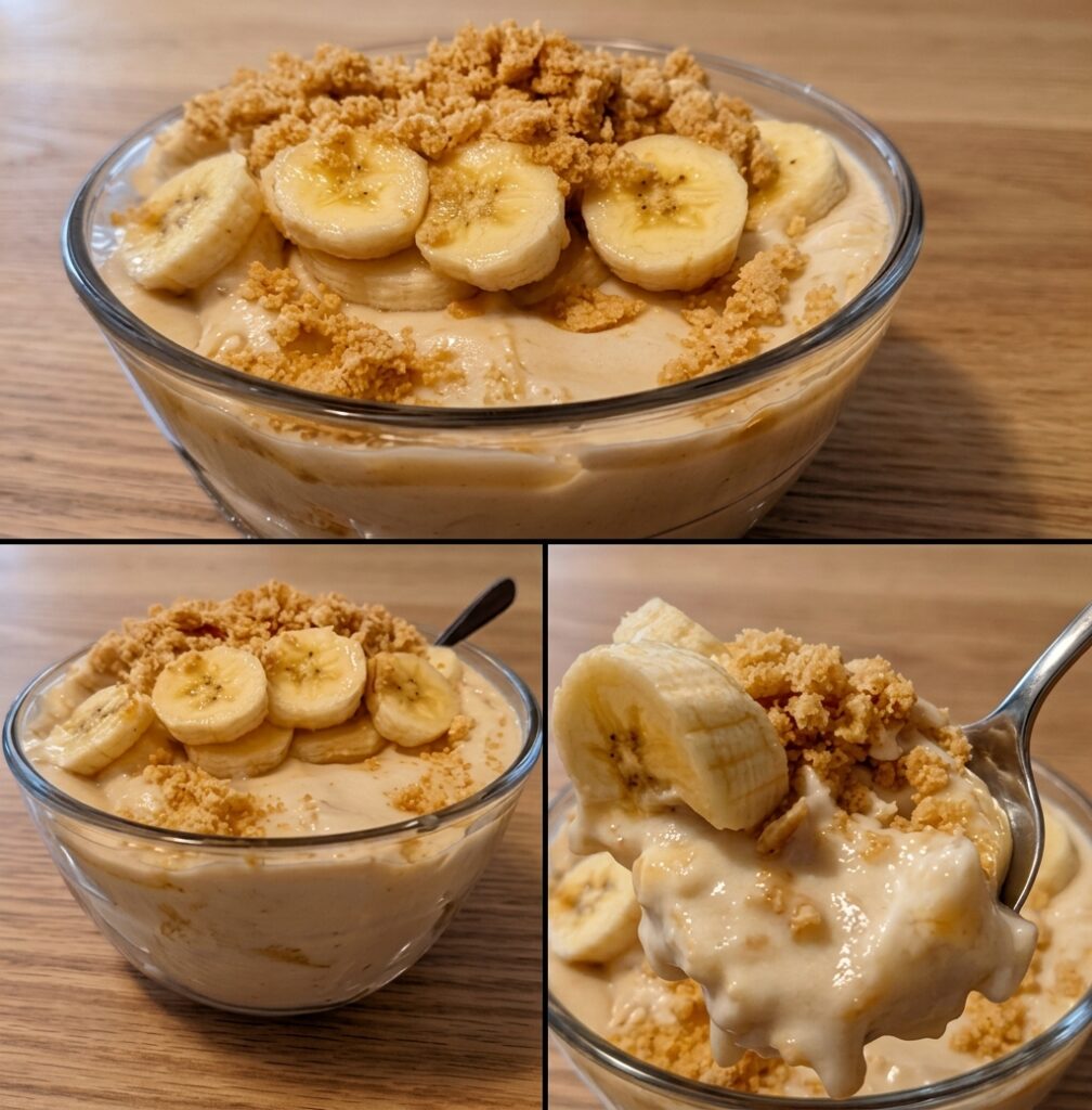 🍌 High-Protein Banana Pudding