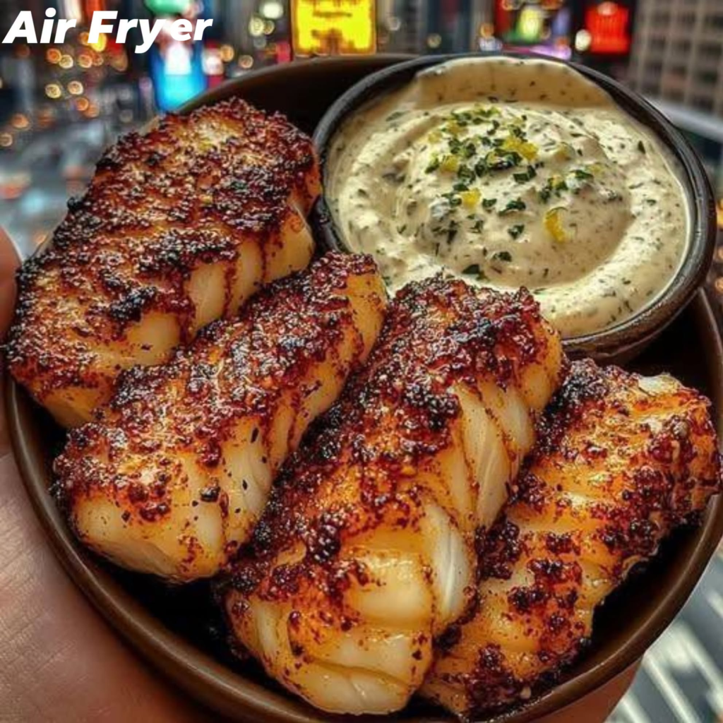 Air Fryer Cod from Aldi