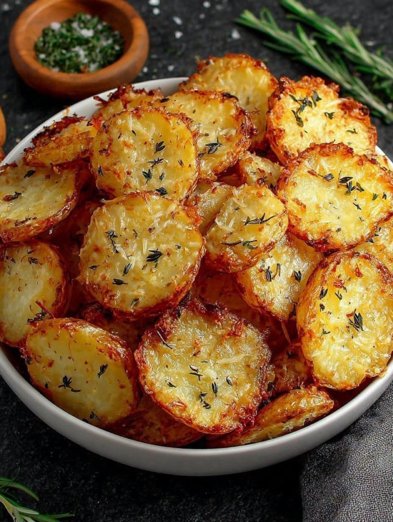 Sliced Potatoes in the Air Fryer