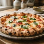 Air Fryer Margherita Pizza with Well-Drained Mozzarella