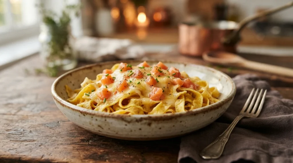 Keto Egg Noodles Made from Thin Omelets