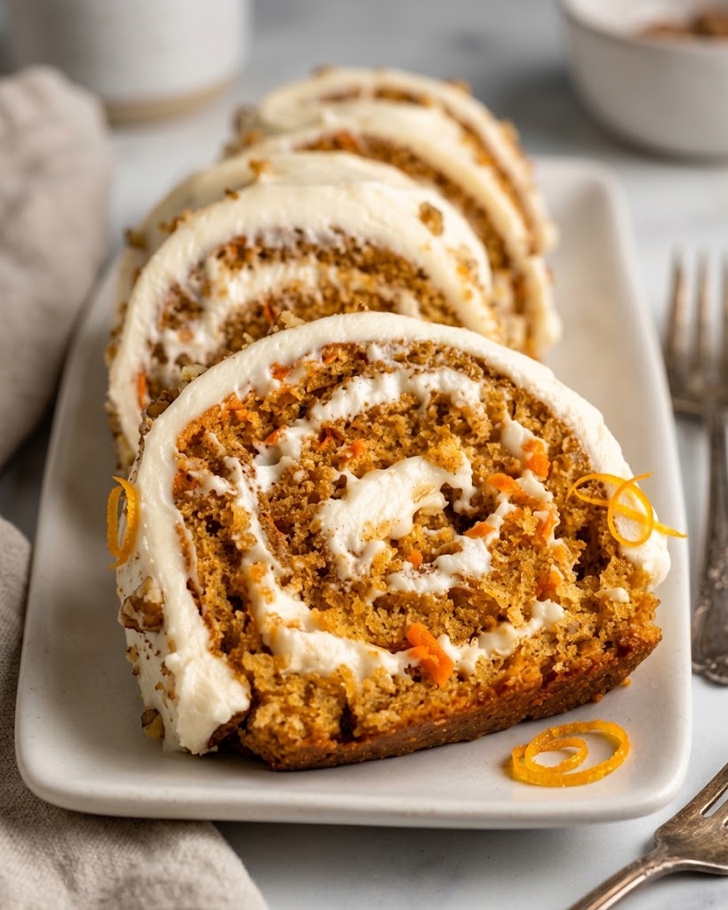 Carrot Cake Roll