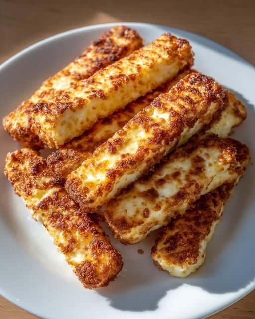 🧀 Air Fryer Cottage Cheese Sticks