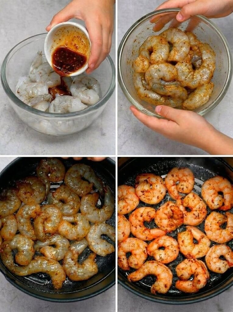 🍤 Perfect Crispy Shrimp in Air Fryer