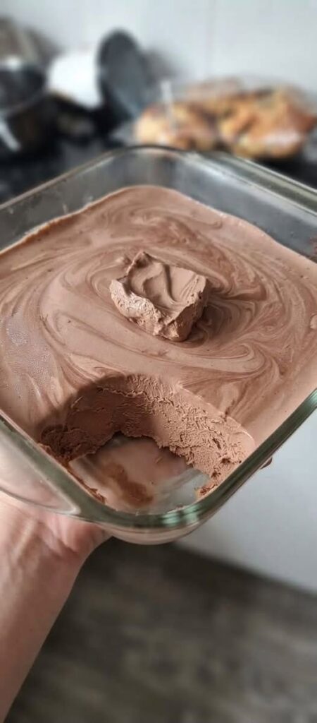 Healthy High-Protein Brownie in a Bowl