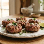 Air Fryer Beef Taco Patties with Homemade Seasoning