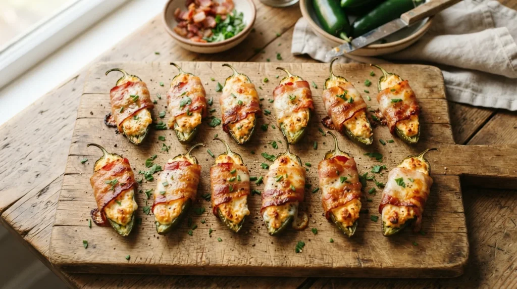 Keto Bacon-Wrapped Jalapeno Poppers: Easy Oven Recipe