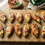 Keto Bacon-Wrapped Jalapeno Poppers: Easy Oven Recipe