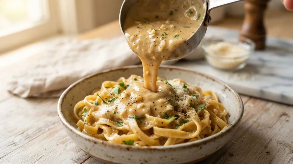 Keto Alfredo Sauce That Reheats Without Splitting