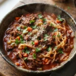 Keto Cabbage Noodles with Beef Ragu: A Low-Carb Pasta Alternative
