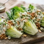 Keto Romaine Wedge Salad with Blue Cheese