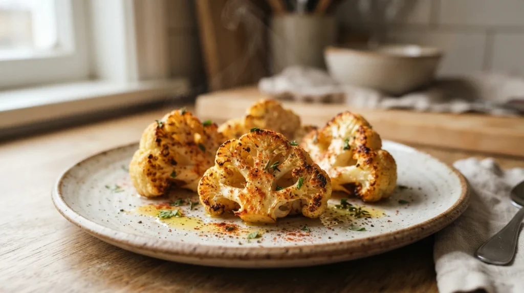 Crispy Air Fryer Cauliflower with Paprika Spice