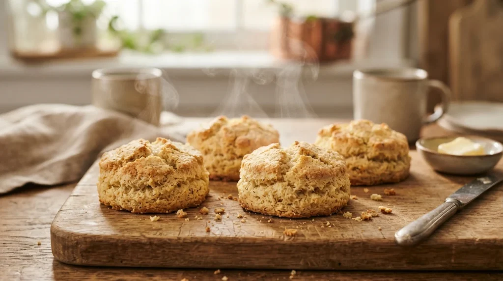 Keto Almond Flour Breakfast Biscuits That Rise Without Spreading
