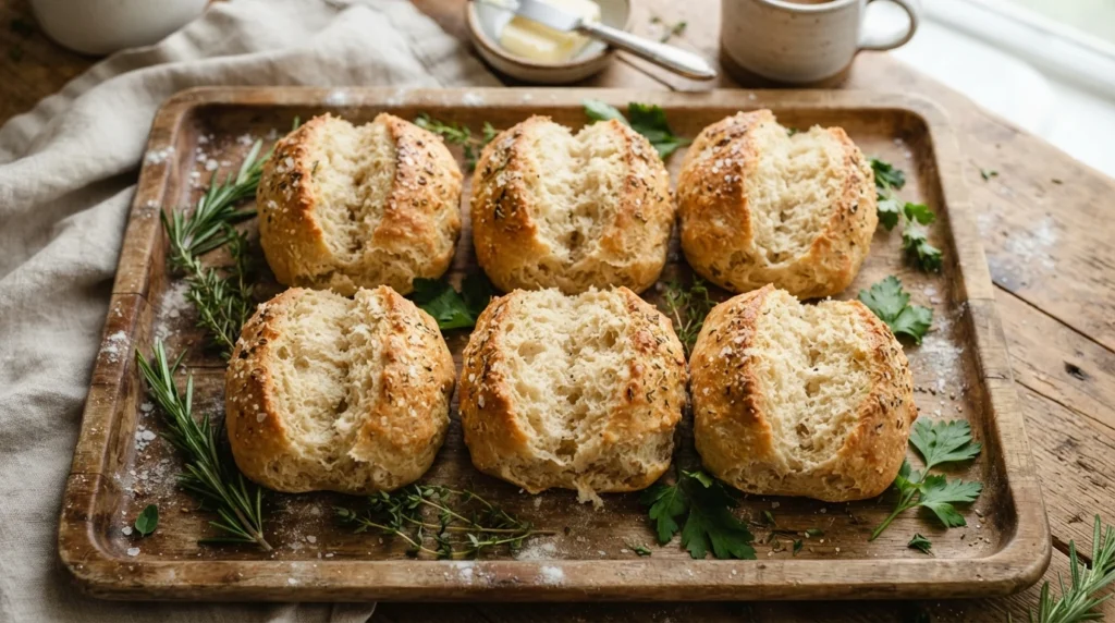 Keto Flaxseed Breakfast Rolls Without a Dense Center