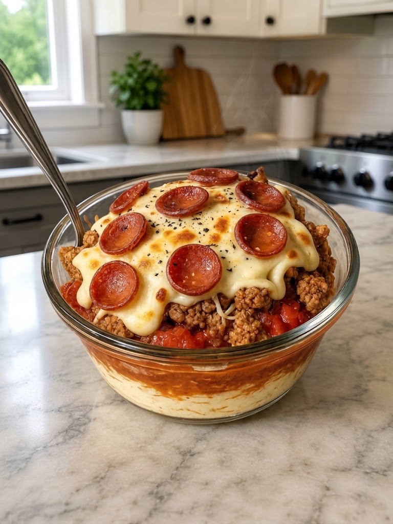 Viral Cottage Cheese Pizza Bowl ππ₯£