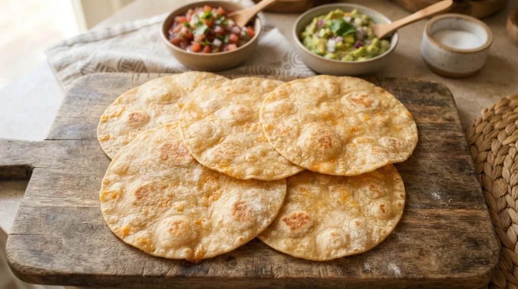Keto Cheese Tortilla Shells That Stay Flexible
