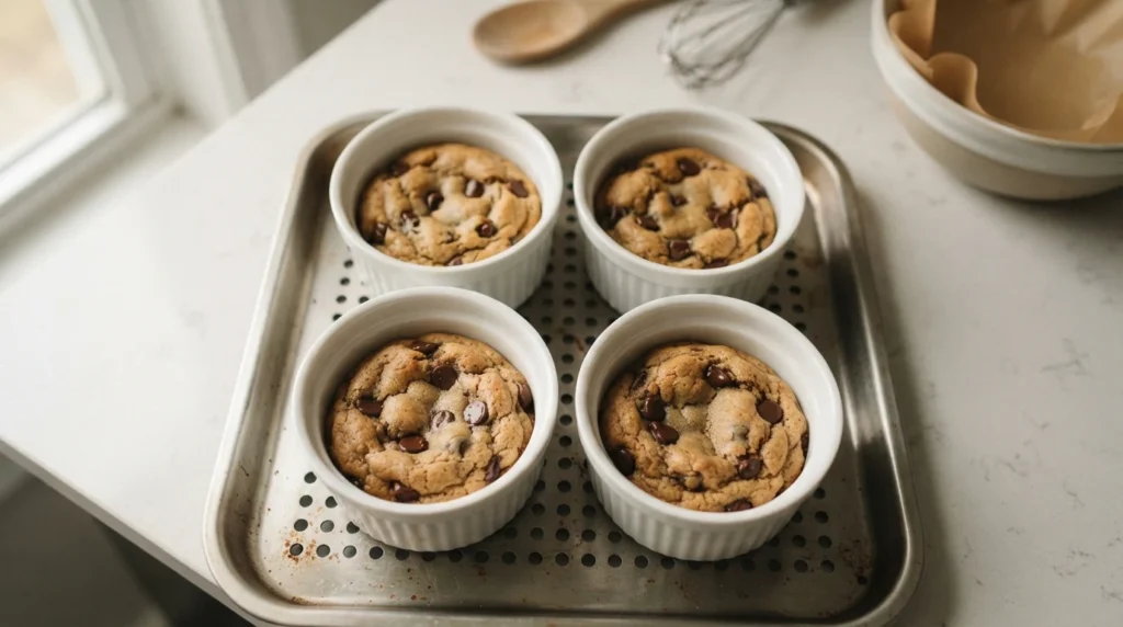 Air Fryer Chocolate Chip Cookies with Chilled Dough