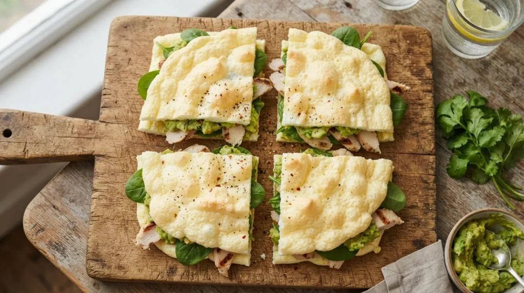 Keto Egg White Wraps: A Moist Low-Carb Lunch Fix