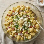 Keto Cauliflower Potato-Style Salad with Mustard Dressing