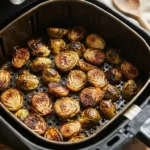 Crispy Keto Brussels Sprouts: Air Fryer Method