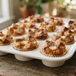 Air Fryer French Toast Cups in a Muffin Pan